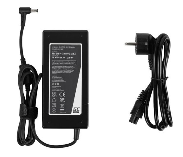 Green Cell Zasilacz 19,5V 11,8A 230W do ASUS Rog Strix G531GU AD138P - 1271505 - zdjęcie 4